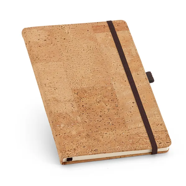 Caderno Personalizado em Cortiça 14,5  x 9,7 cm