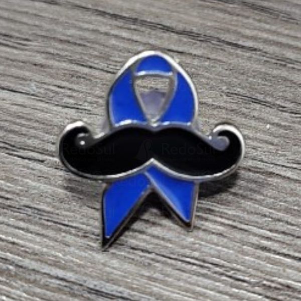 Boton Bigode Novembro azul