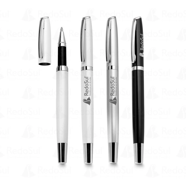 RD 427 SR-Caneta Roller Personalizada Metálica RD 427 SR-Caneta Roller Personalizada Metálica