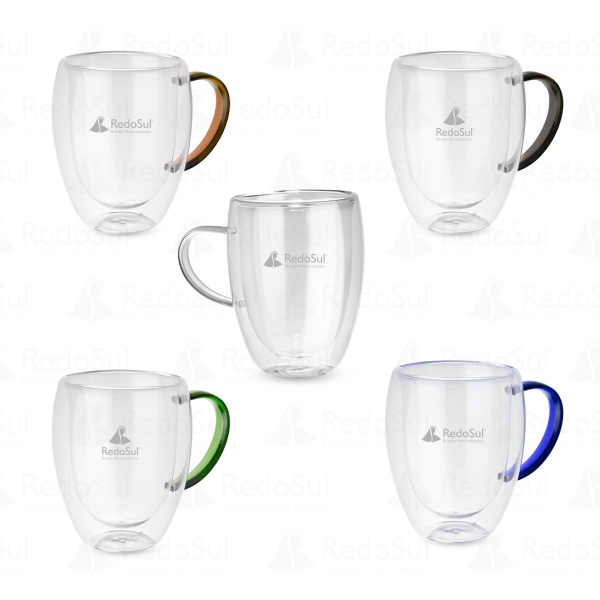 Caneca de Vidro Borossilicato