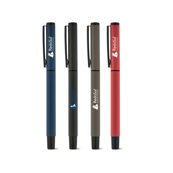 Caneta personalizada Roller em alumínio