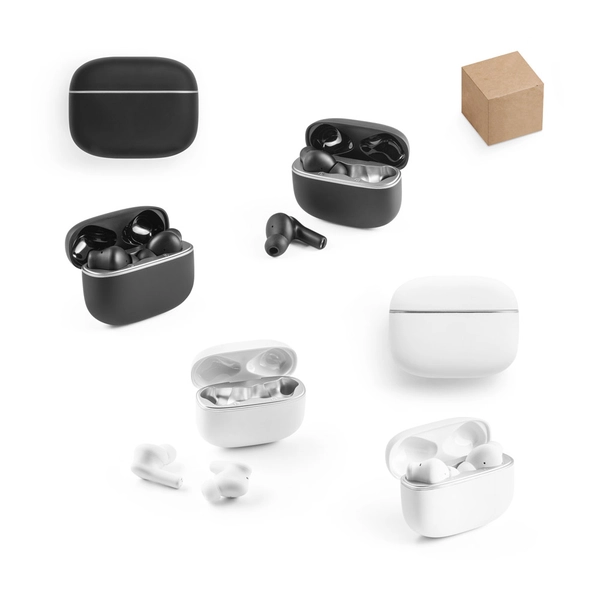 RD 97181-Fones de ouvido personalizados wireless em ABS todo reciclado