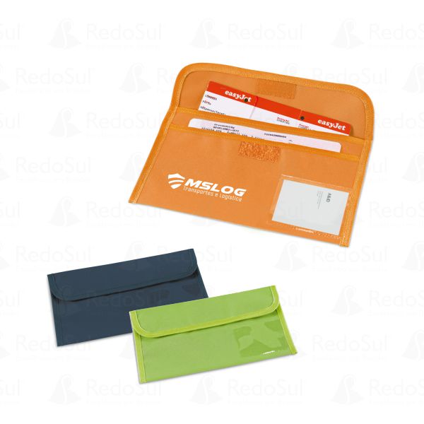 RD 92356-Bolsa Porta Documentos de Viagem Personalizadas