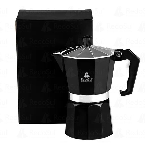 RD 7000311-Cafeteira Personalizada italiana de alumínio 250 ml