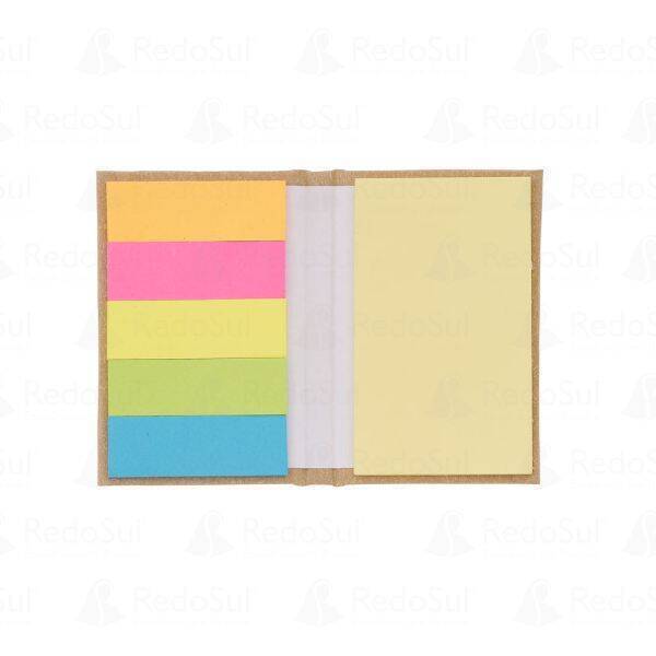 Mini Bloco de Anotações Personalizado 8 x 5,3 cm