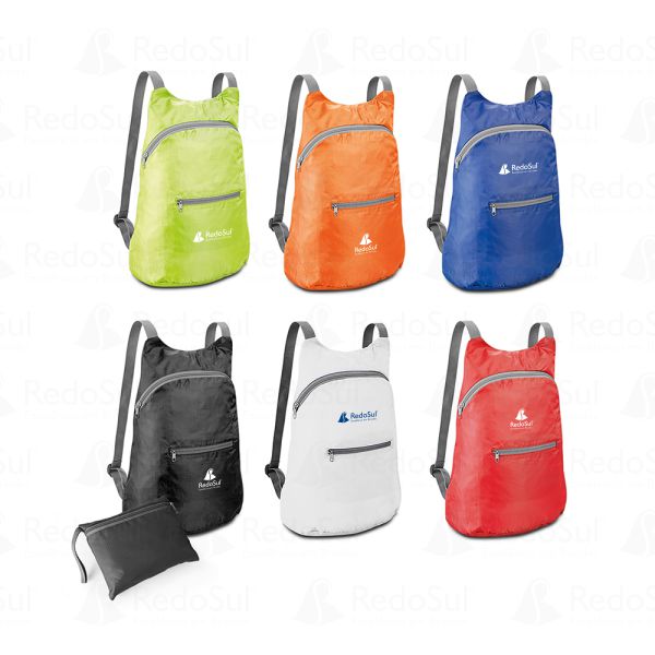 RD 92669-Mochila saco dobrável personalizada